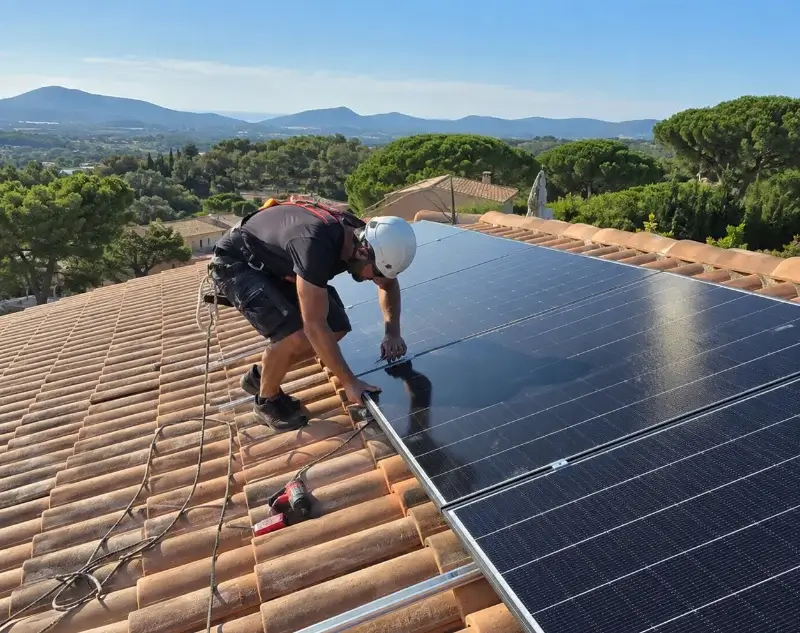 Installateur panneaux solaires Ponsas — pose photovoltaïque sur toiture